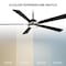 Wac Smart Fans Rotary Indoor or Outdoor Smart Ceiling Fan 2700-3000-4000-5000K LED in Matte Black/Brushed Nickel F-099L-MB/BN - alternate 8